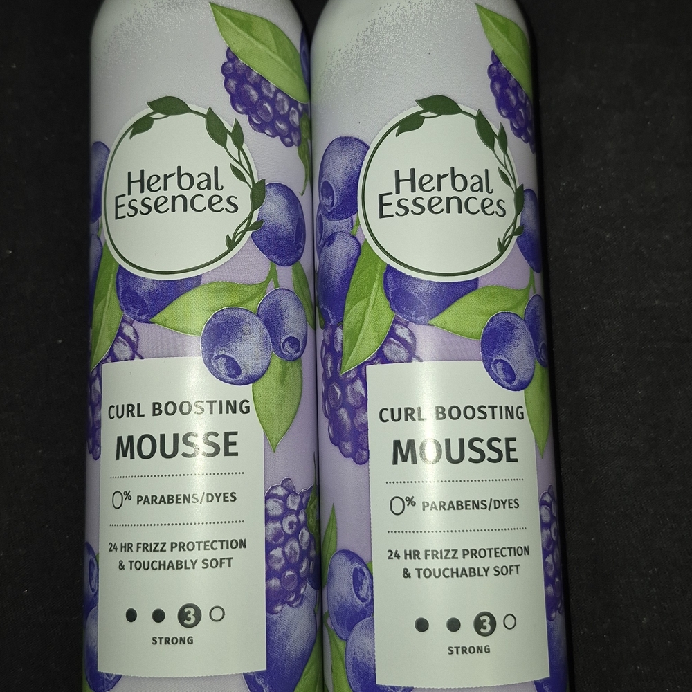 2 Herbal Essences Curl Boosting Mousse